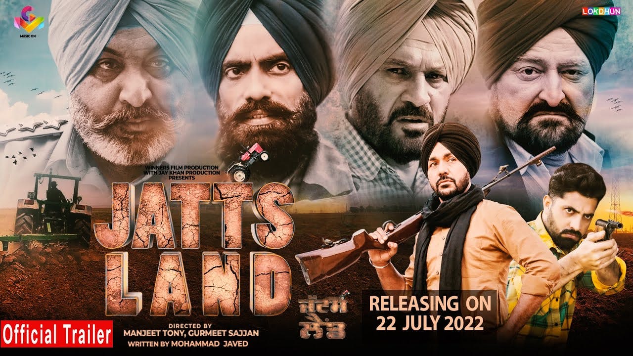 Jatts Land: A Captivating Punjabi Movie punjabi poster