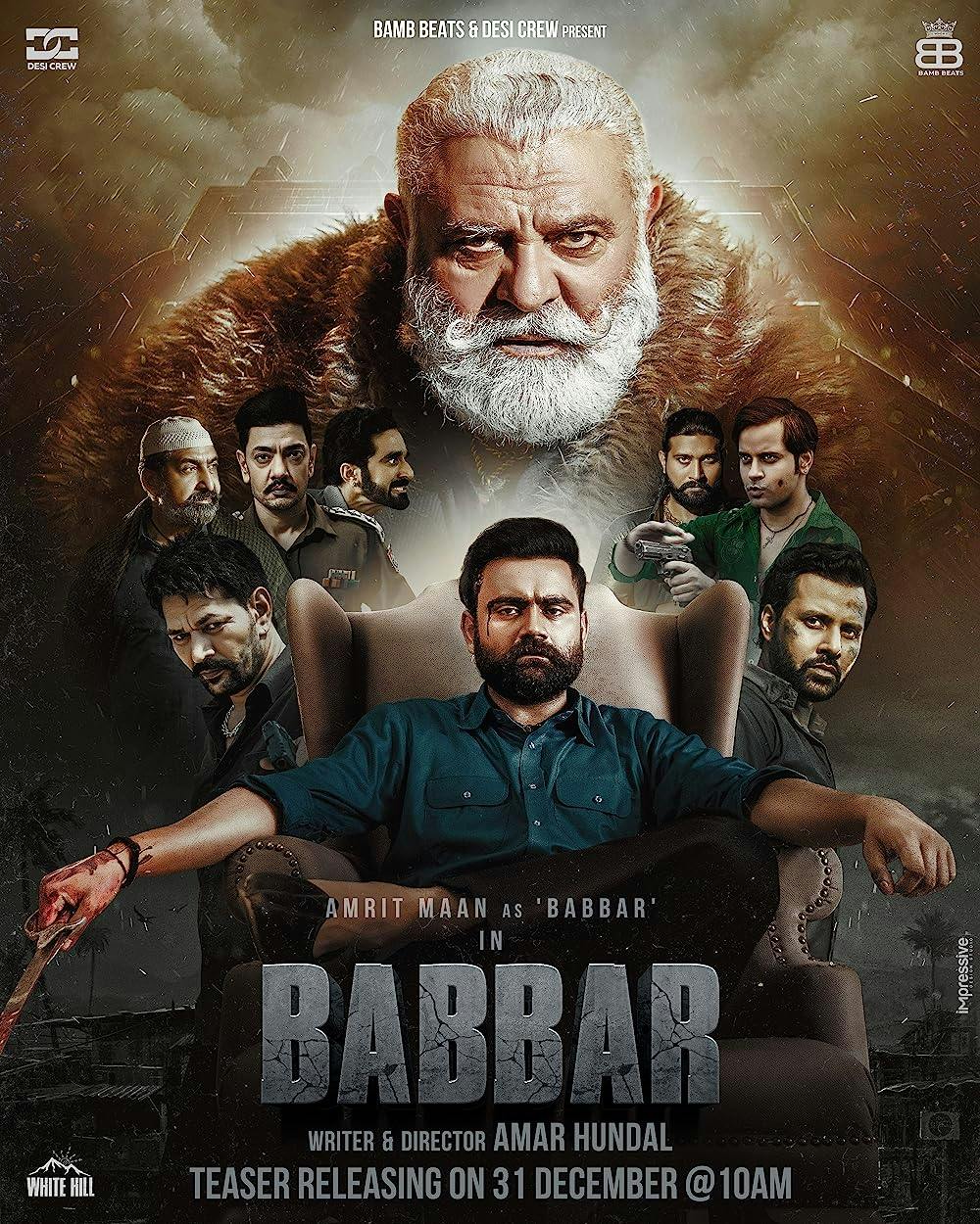 Babbar: A Punjabi Action-Thriller Movie punjabi poster
