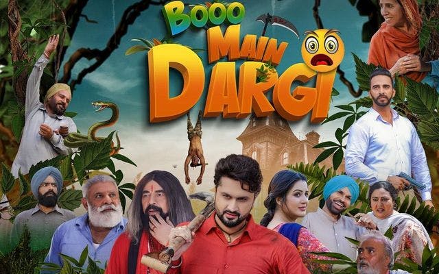 Booo Main Dargi - A Unique Punjabi Horror Comedy Movie punjabi poster